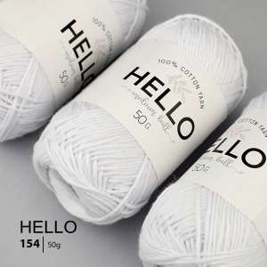 Пряжа HELLO Cotton 154 (50 грам)
